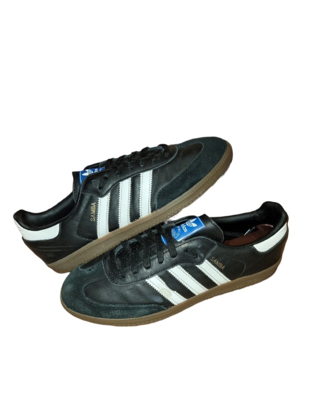 Adidas Samba OG Original Black/White Men's Size 9 (#2407) - Picture 5 of 14